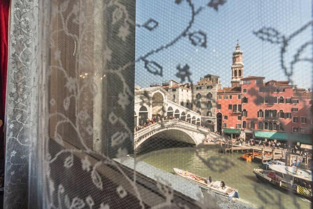 Rialto Apartment With Canal Grande View Venecia Exterior foto